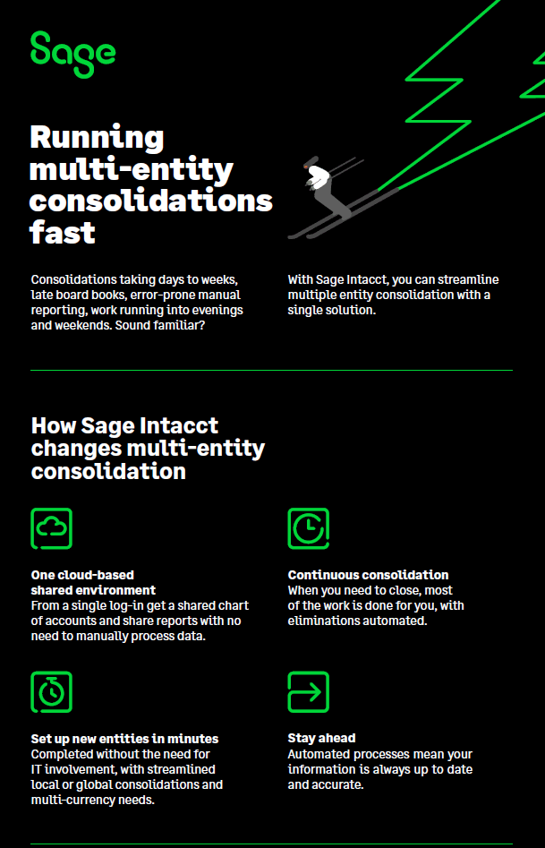 Multi-entity consolidation